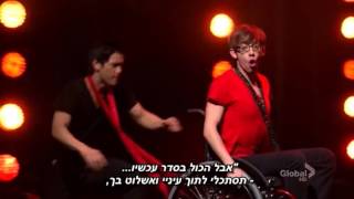 Glee - Moves Like Jagger/Jumpin&#39; Jack Flash (HEBsub מתורגם)