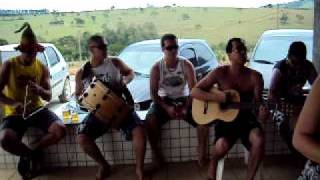 TRIO FUMAÇA - Tocando a Música oficial dos Galáticos