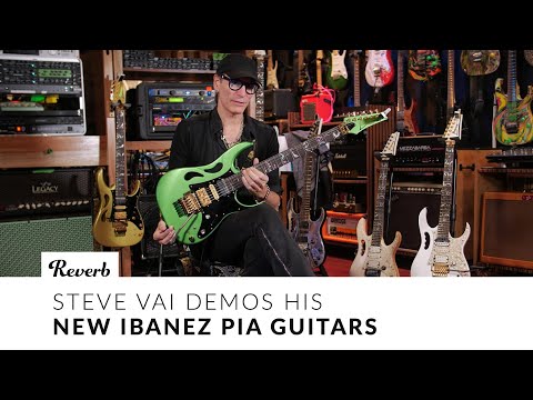 Steve Vai Debuts The New Ibanez PIA Guitar | Reverb Demo