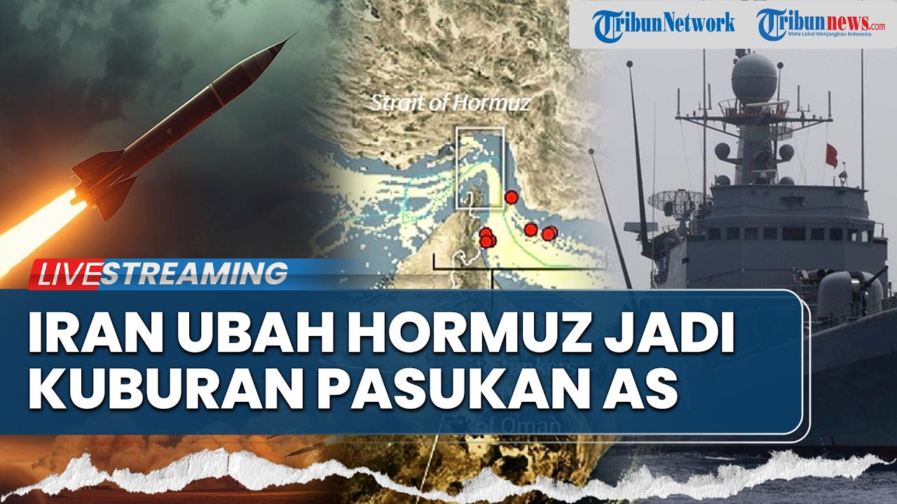 Hormuz Akan Jadi Kuburan Massal Tentara AS, Trump Bantu Kapal Terjebak Keluar dari Selat Hormuz