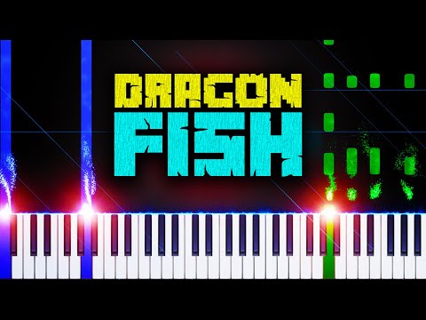 C418 - Dragon Fish (from Minecraft) - Piano Tutorial