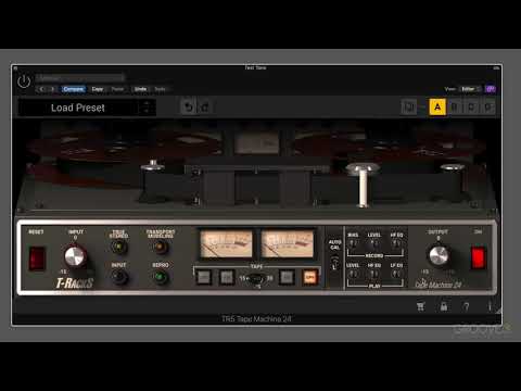 Overview of the T-RackS Tape Machine Collection