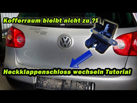 KOFFERRAUM SCHLIEẞT NICHT ODER ÖFFNET NICHT? - ICH HABE DIE LÖSUNG!| VW GOLF 5 | TUTORIAL | FACTOREM