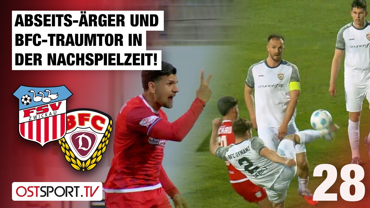 FSV Zwickau vs Berliner  Dynamo Highlights