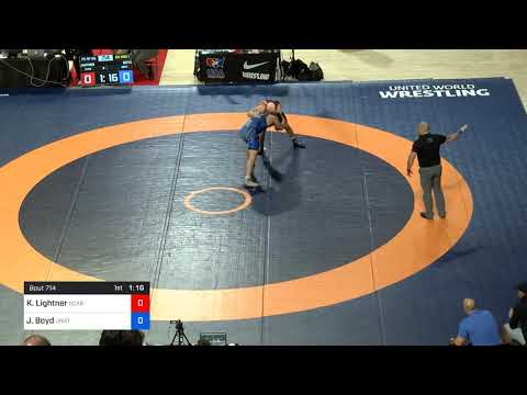 97 Kg Rr Rnd 1 Kyle Lightner Scarlet Knights Wrestling Club Vs Jake Boyd Unattached