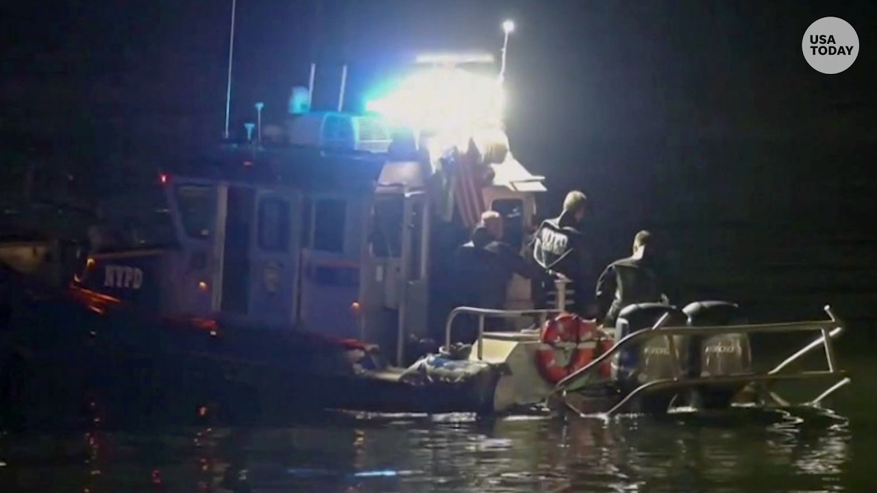 Woman, infant dead after boat overturns in New York Harbor, police say