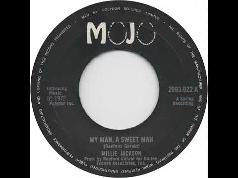 UK New Entry 1972 (222) Millie Jackson - My Man, A Sweet Man