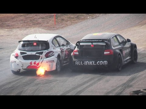 World Rallycross RX Franciacorta 2014 - Race Action, Crash, Jumps, Sounds & More!!
