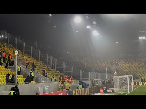 „BRAKŁO ODWAGI” - wymiana uprzejmości na meczu GKS - POGOŃ [NAPISY] (29.11.2025)