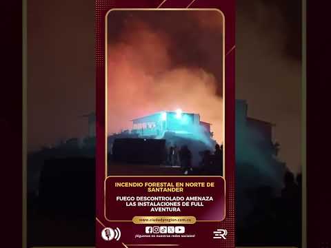 Voraz incendio forestal alcanza reconocido restaurante y desata el pánico en Ábrego