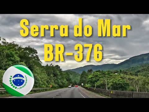 Descendo a Serra do Mar BR-376 no Paraná