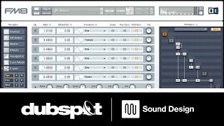 Video thumbnail for NI FM8 Tutorial: Creating Unique Basslines Using FM Synthesis by Dubspot