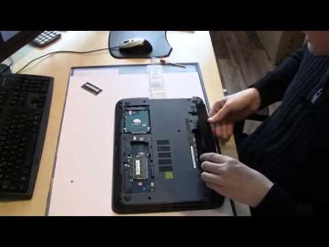 Dell Inspiron 15-3531 15 Series Notebook RAM HDD SSD DVD Umbau Umrüstung Upgrade Tutorial