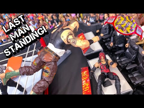 Braun Strowman vs Kane - Last Man Standing Figure Match! Hardcore Championship
