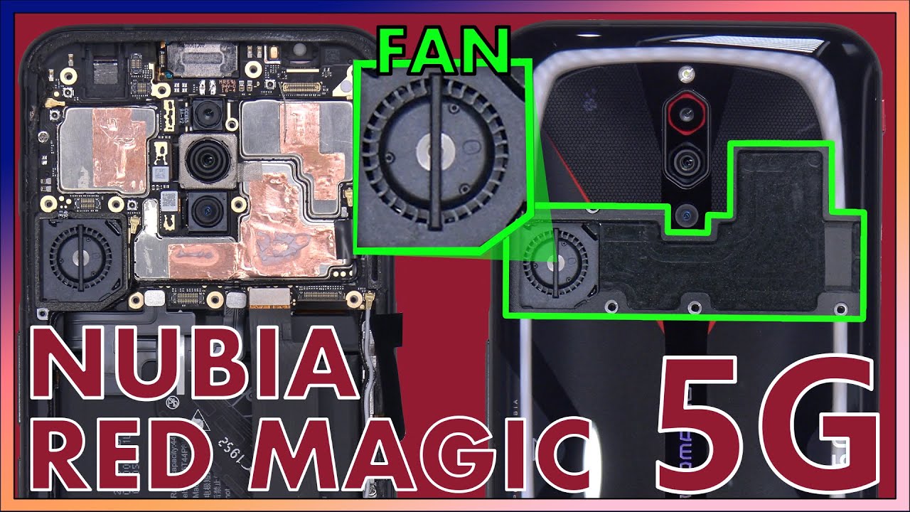 Nubia Red Magic 5G Teardown Disassembly Repair Video Review