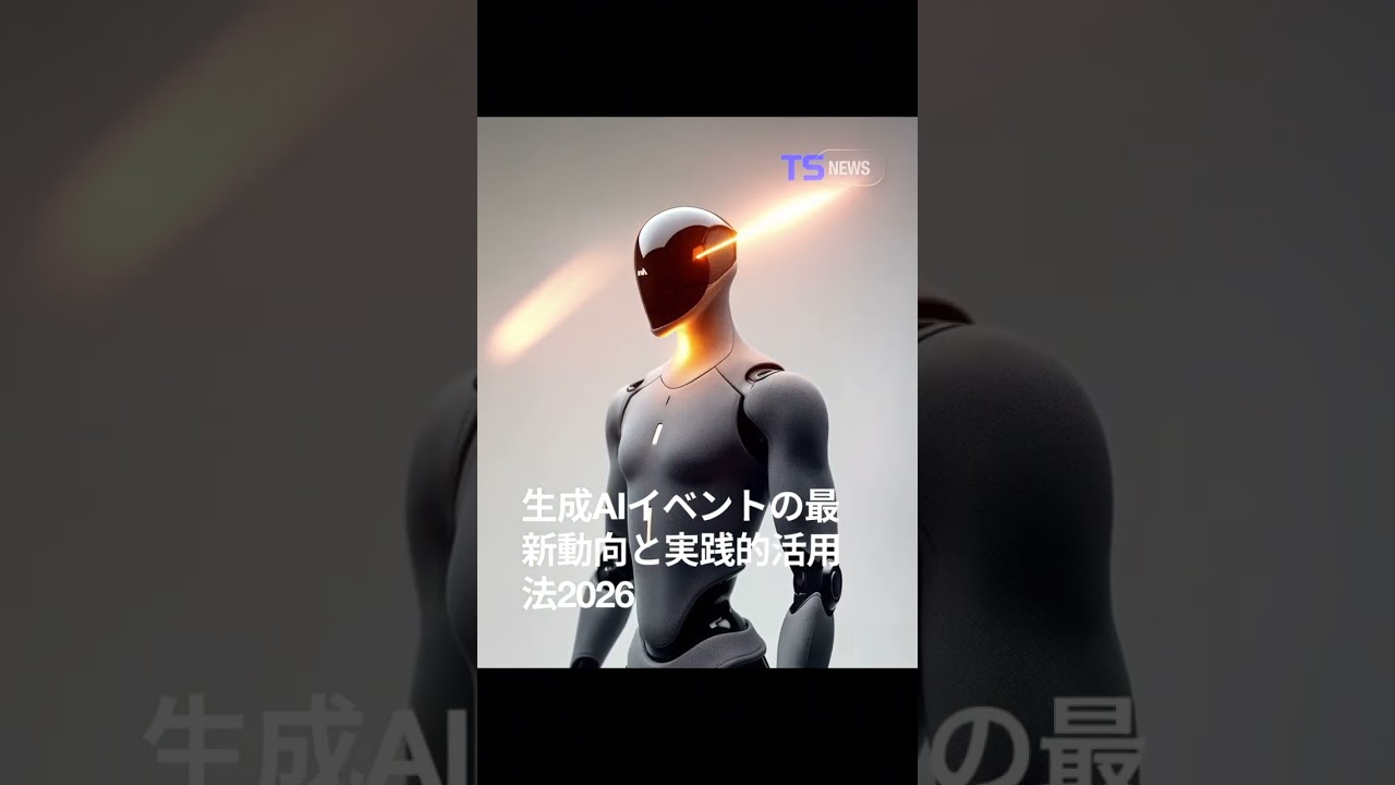 🤖 生成AIイベントの最新動向と実践的活用法｜2026