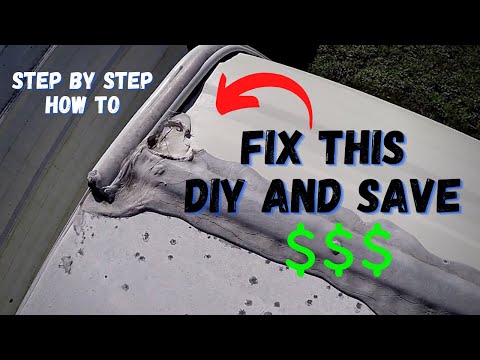How to Seal RV Roof Seams with Dicor Lap Sealant