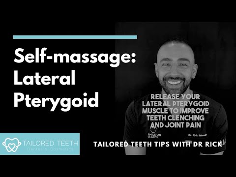 Release your Lateral Pterygoid muscle muscle to improve teeth clenching and joint pain