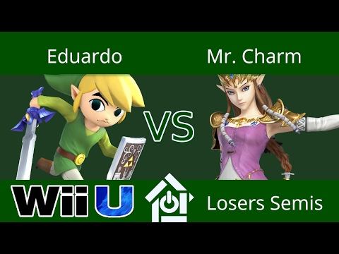 THGW 1/17/2017 - Eduardo (Toon Link) vs Mr. Charm (Zelda) - Smash 4 Losers Semis