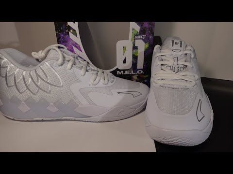 Puma MB. 01 Low White. How good are they? Lamelo Ball shoes