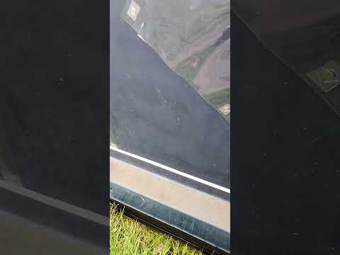 Narrowboat double glazing frost protection.