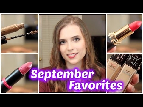 September Beauty Favorites 2015: NYX, Maybelline, L'Oreal and MORE Video