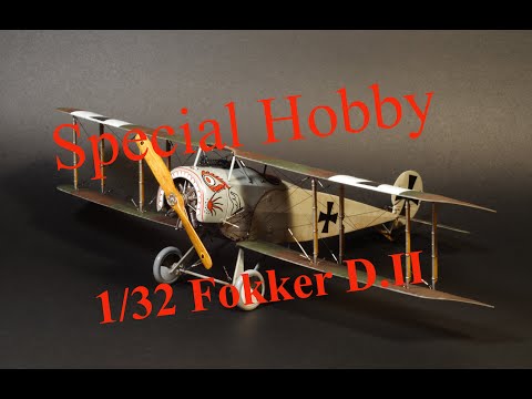 Special Hobby 1/32 Fokker D.II, Part 4 - Final assembly
