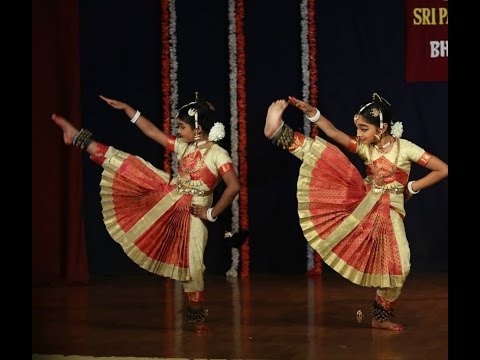 SDN kids' first group performance - 2015 - Part 4 -  Sridevi Nrithyalaya - Bharathanatyam Dance