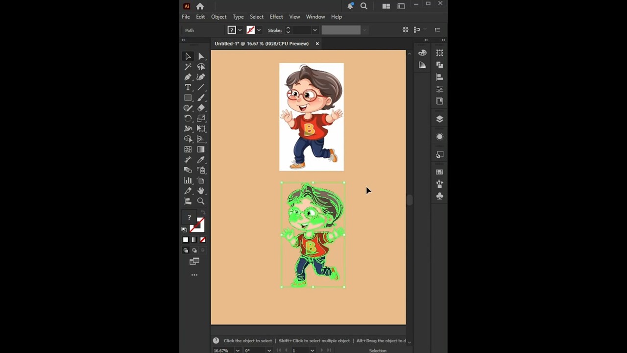 How to Trace Image in Illustrator | image trace in illustrator
