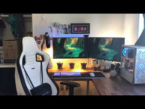 College Room Tour and Gaming Setup