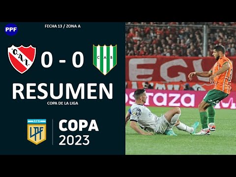 INDEPENDIENTE  0 - 0  BANFIELD (COPA DE LA LIGA) Fecha 13 |RESUMEN|