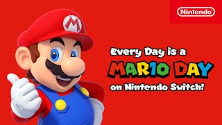 Every day is a Mario Day on Nintendo Switch!