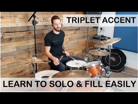 Discover HOW TO SOLO & FILL around your kit using The Triplet Accent