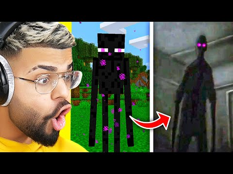 MOBS in REAL LIFE = CURSED (Minecraft)