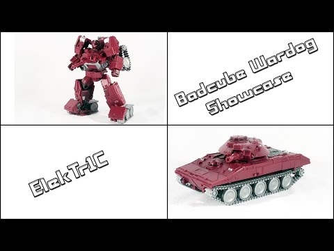 Transformers Badcube Wardog Showcase!