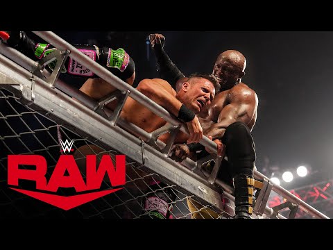 Bobby Lashley vs. The Miz - United States Championship Steel Cage Match: Raw, Sept. 5, 2022