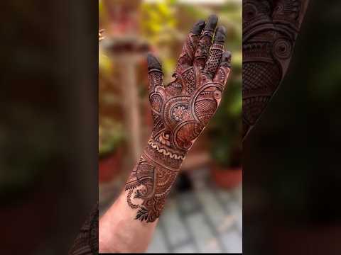 Indian mehndi design💝💝#mehndi #henna #shorts #ytshorts