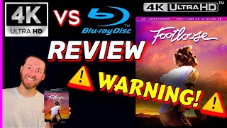 FOOTLOOSE 4K UltraHD Blu Ray Review - IMPORTANT INFO & WARNINGS! 4K UHD vs Blu Ray Image Comparisons