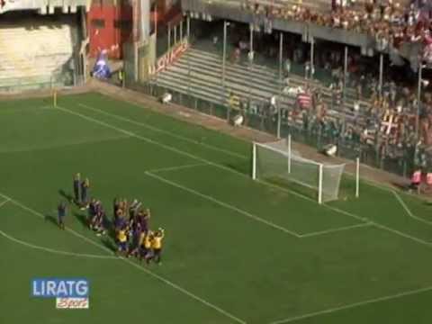 Sintesi Salerno calcio - Palestrina 2 - 0 Mounard del 04/09/2011