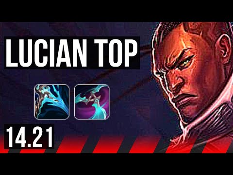 LUCIAN vs GANGPLANK (TOP) | KR Diamond | 14.21