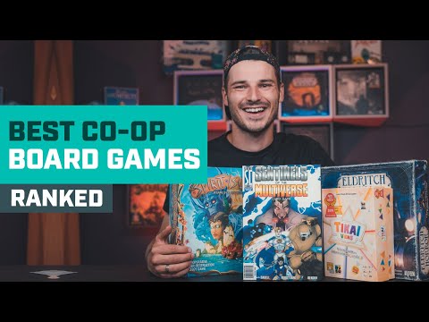 Best Co-op Board Games RANKED I Cooperative games