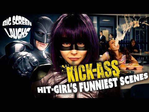 Hit-Girl's Funniest Moments In The Kick-Ass Movies | Big Screen Laughs