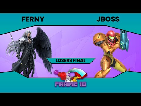 Frame 10 Ultimate Amateur Singles | Ferny (Sephiroth) vs Jboss (Samus) | Losers Final
