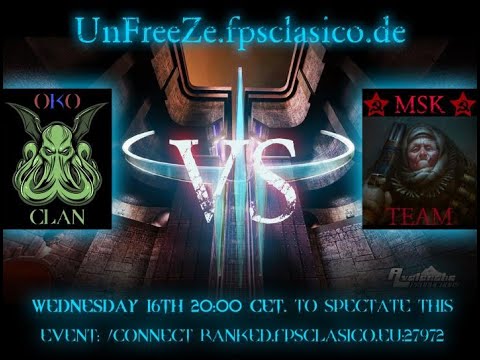 Quake 3  2022  Msk vs Unzreez   fps clasico de arena