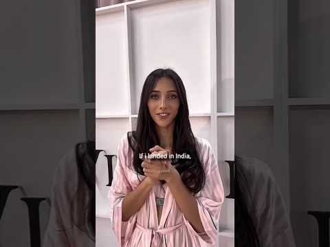 yasmin talking abt India at vs backstage,its a win for us🫣#yasminwijnaldum #fashion #fyp #trending