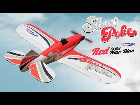 Durafly Slow Poke 1200mm PNF - Now in RED