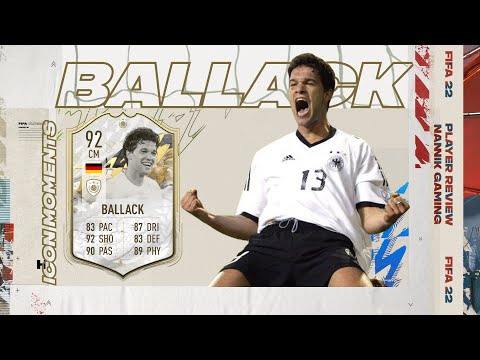 92 ICON MOMENTS BALLACK PLAYER REVIEW FIFA 22