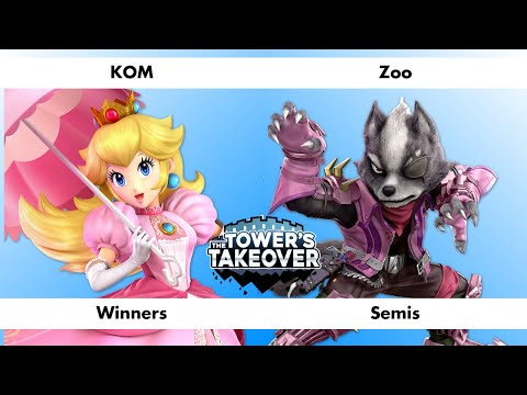 Winners Semis: KOM (Peach) vs Zoo (Wolf) - The Tower's Takeover #8
