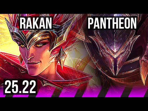 RAKAN & Tristana vs PANTHEON & Jhin (SUP) | 1/2/21 | KR Master | 25.22