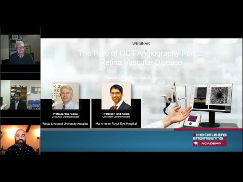 Recorded Webinar: The Role of OCT Angiography Part 2 - Retinal Vascular Disease